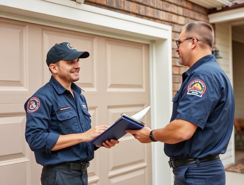 Halsey Garage Doors certified technician team in Oregon